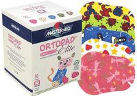 Ortopad Elite Girls Eye Patches, Glitter Accents, 50 Adhesive Patches, Regular Size, Latex and Preservative Free, for Treatment of Amblyopia