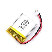 AKZYTUE 3.7V 350mAh 672329 Lipo Battery Rechargeable Lithium Polymer ion Battery Pack with JST Connector