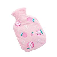 Cute Strawberry Mini Hot Water Bottle Winter Warm Supply