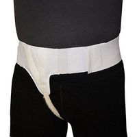 AT Surgical Right Side Hernia Support Truss Belt with Compression Pads, X-Large, 7 Ounce