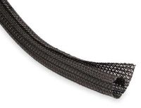 Techflex F6N1.25BK 1 1/4" F6 Braided Cable Sleeving Wrap Split Loom (by The Foot)