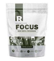 Focus Supplement Packets by Live Relentless Nutrition - Brain Supplement to Help Boost Energy, Mental Clarity and Memory - Individual Servings (30 On-The-Go Packets)
