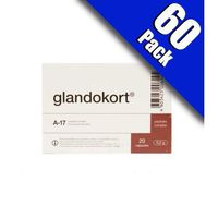 Glandokort 60 Capsule - A17 - Adrenal Peptide Bioregulator by Firma Vita
