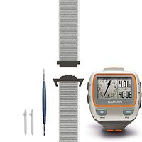 C2D JOY Compatible with Garmin Forerunner 310XT Replacement Band with Quick Release Spring Bar and Tool, Sport Mesh Strap Nylon Weave Watchband for Sports & Outdoors - 13#, L (6.4-9.3in.)