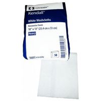Kendall White Washcloth 10" x 13" [Bag of 50]