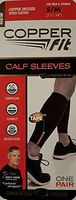 Copper Fit Compression Calf Sleeves, Small / Medium (11" - 14")