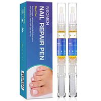Fungus Treatment Pen, Fungus Stop Pen, Toenail and Nail Care Solution by Neomen, Fixes and Strengthens Discolored and Damaged Nails (2 Pcs)