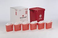 28 Gallon w/six 5-Qt. Containers Sharps MailBack Kit