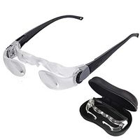 CHYIAHeadband Magnifier Portable Max TV Glasses 2.1X 0 to +300 Degree Goggles Reading Magnifying Glasses,7102LHyperopia