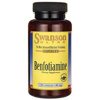 Swanson Benfotiamine 80 Milligrams 120 Capsules