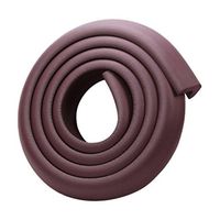 Dingji Child Protection Corner Protector Baby Safety Guards Edge Guards Solid Angle Form Single Loaded Childproof Fireplace Guard For Toddlers (Brown)