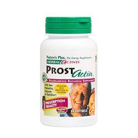 NaturesPlus Herbal Actives ProstActin - 200 iu Vitamin E, 60 Softgels - Healthy Prostate Gland Support, with Saw Palmetto, Pygeum & Pumpkin Seed Oil - Gluten-Free - 30 Servings