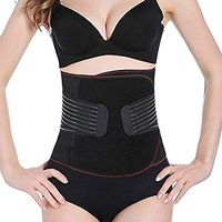 DGXINJUN Women's Adjustable Waist Trimmer Belt Body Shaper Back Brace Postpartum Recovery Invisible Support