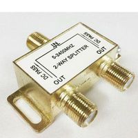 Professional Cable Signal Splitter - 2-Way - 2.40 GHz to 2.40 GHz