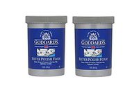 Goddard's Silver Polish, 18 oz - Tarnish Remover With Sponge Applicator, Pack of 2