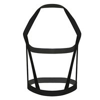 iEFiEL Men Nylon Halter Neck Elastic Body Chest Harness Black B One Size