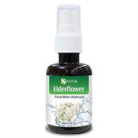 Elderflower Floral Water 100% Pure Hydrosol Spray Mist for Skin & Body Cooling, Face, Astringent, Facial Toner- 60ml / 2.02 fl oz