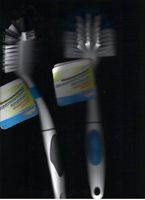 Pot & Pan Brush with Soft Grip (Color May Vary), 1 brush