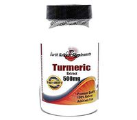 Turmeric Extract 500mg Curcuminoids 95% * 200 Capsules 100% Natural - by EarhNaturalSupplements