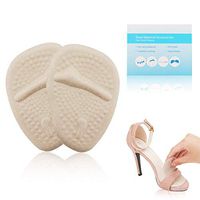 Metatarsal Pads Ball of Foot Cushions for Women High Heel Soft Gel Ball of Foot Pads Mortons Neuroma Callus Metatarsal Foot Pain Relief Bunion Forefoot Cushioning Relief