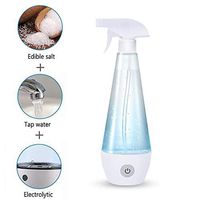 Self-Made Detergent Generator，Salt And Water Electrolytic Disinfection Machine for Home Kitchen, Bathroom, Glass, Carpet