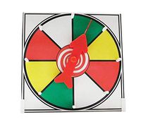 Prize Wheel 12 inch Color Face Table Top Dry Erase Spinner Game