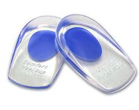 Alice Windowshop Silicone Gel Insoles Cup Heel Pain Relief and Comfort 1 Pair