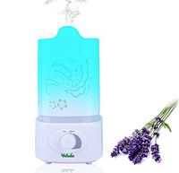 Welledia WEL-845 Essential Oil Diffuser, Ultrasonic Aroma, White, 1800 ml