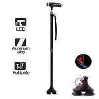 TXDWYF Disabled Aids for The Elderly/Walking Stick for Men/Walking Sticks for Women/Crutches Adults Comfy Handle/Mobility Aids/Four-Legged Cane