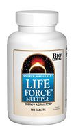 Source Naturals Life Force Multiple Daily Multivitamin High Potency Essential Vitamins, Minerals, Antioxidants & Nutrients - Energy & Immune Boost - 180 Tablets