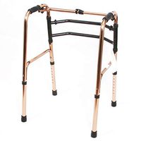 Jonigo Aluminum Walker Elderly Rehabilitation Walker Dual-use Fixed Interactive Collapsible