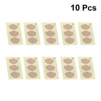 Healifty Foot Corn Stickers Blister Provention Patches Toe Protectors Heel Grip Sticky Cushion for Men Women Foot Care 10 Sheets