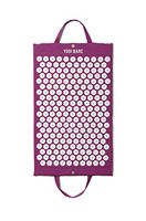 Yogi Bare Acupressure Mat - Neck and Back Pain Relief - Acupuncture Nail Bed for Massage and Relaxation - Purple