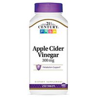 21st Century Apple Cider Vinegar 300mg Tablets, 250 Count (Pack of 3)