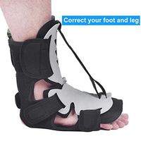 JM-D Adjustable Night Splint Dorsal Plantar Fasciitis Overnight Treatment Ultra Light