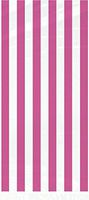 Hot Pink Striped Cellophane Bags, 20ct