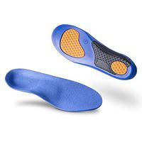 Insoles Sport Shoe Inserts Orthotics Proven to Relieve Flat Feet Pain/Plantar Fasciitis Pain/Heel Pain/Ankle Pain (S(Women:7-8½ / Men:6-7½))