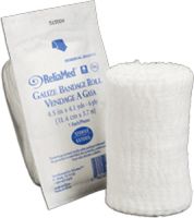 ReliaMed Sterile Gauze Bandage Roll 4-1/2" x 4.1 yds. 6 Ply (Roll) (1 Each)