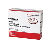 Moore Medical Adhesive Bandages - Fabric Strips, 1" x 3" - Model 68181 - Box of 100