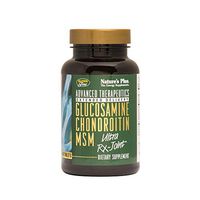 NaturesPlus Advanced Therapeutics Glucosamine/Chondroitin/MSM Ultra Rx Joint Tablets, Extended Delivery - 90 Tablets - High Potency Joint Support Supplement - Gluten-Free - 30 Servings