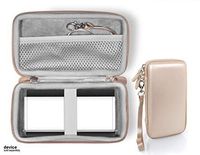 Blood Pressure Monitor case Compatible with QardioArm Wireless Blood Pressure Monitor, Compact and Light Weight Strong case with mesh Pocket for Blood Pressure Log Book, Detachable Wrist Strap