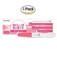 HELLOBABY Early Pregnancy Ovulation Test Stick Urine Midstream 3 Tests Run 4 Pack