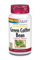 Solaray Green Coffee Bean Extract Capsules, 400mg, 60 Count