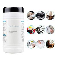 Lorchwise Wet Wipes,Portable Disinfecting Wipes,75 Alcohol Wet Wipes Antiseptic Cleaning Sterilization Wipes,for Tourism,Hotel,Restaurant,Home,Office,Car 200 Sheets