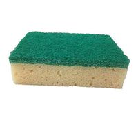 Gift.Ideas | Green Honeycomb Sponge Sponge Pan Brush Cleaning Sponge Wipe