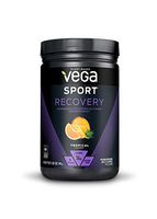 Vega Sport Recovery, Apple Berry, 12 Count - Post Workout Muscle Recovery Drink Mix with Vitamins, Electrolytes, Vegan, Gluten Free (Packaging May Vary)
