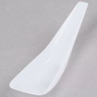 Tiny Temptations 6505-WH 5" Tiny Tensils Disposable White Plastic Spoon - 200/Case By TableTop King
