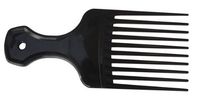 Medline MDS1372066CS Latex Free Adult Hair Pick, 5", Black (Pack of 144)