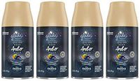 Glade Automatic Spray Refill - Limited Edition Holiday Collection - Deep Amber Hills - Net Wt. 6.2 OZ (175 g) Per Refill Can - Pack of 4 Refill Cans