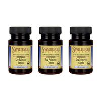 Swanson Saw Palmetto Complex Urinary Prostate Support 60 Sgels 3 Pack